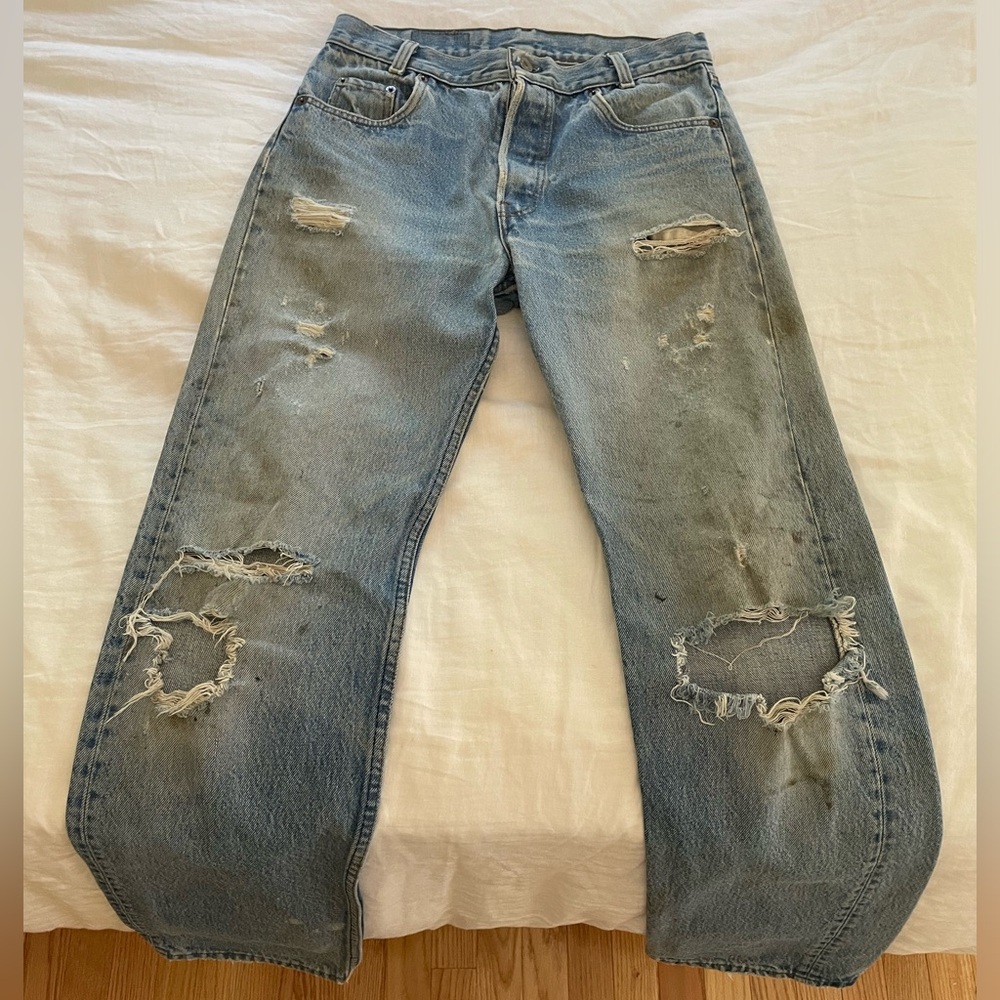 Vintage Distressed 501 Levi’s